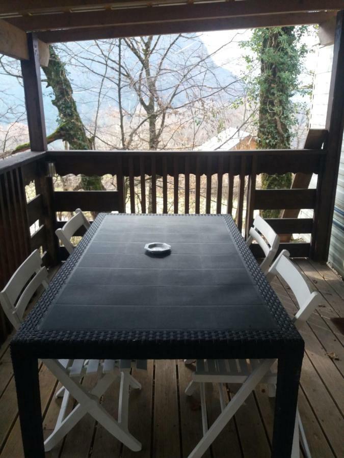 Gite Mobile Home Reamenage A Ugine Entre Albertville Et Annecy Eksteriør billede