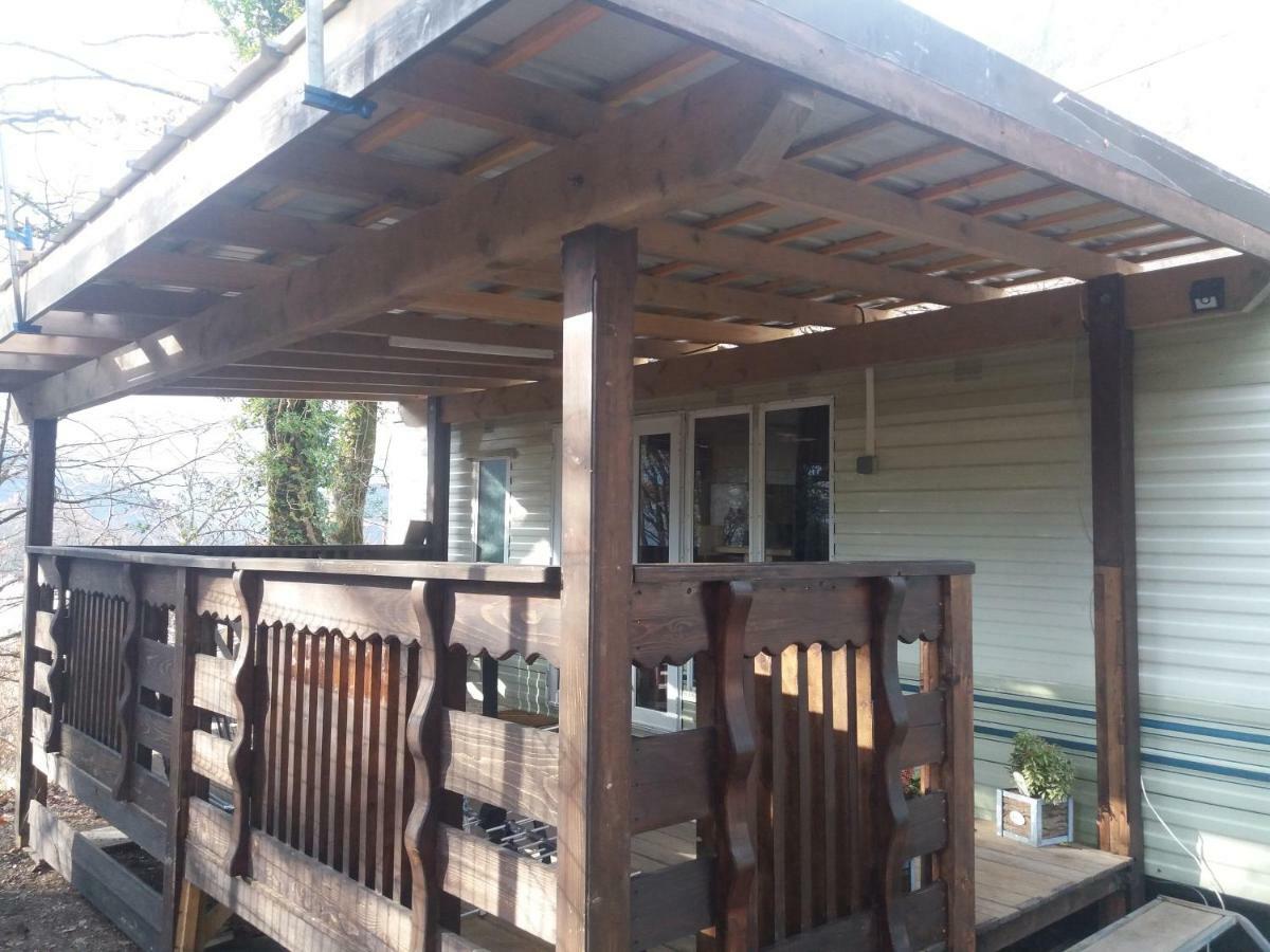 Gite Mobile Home Reamenage A Ugine Entre Albertville Et Annecy Eksteriør billede